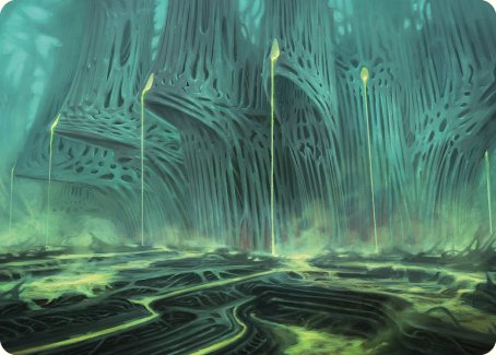 Swamp Art Card [Phyrexia: All Will Be One Art Series] | Cracking-Singles