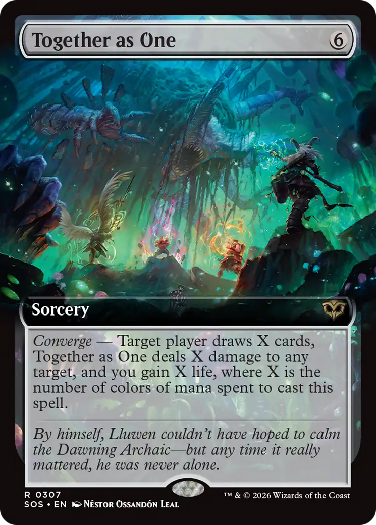 Together as One (Extended Art) [Secrets of Strixhaven] | Cracking-Singles