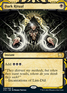 Dark Ritual (Foil Etched) [Strixhaven: Mystical Archive] | Cracking-Singles