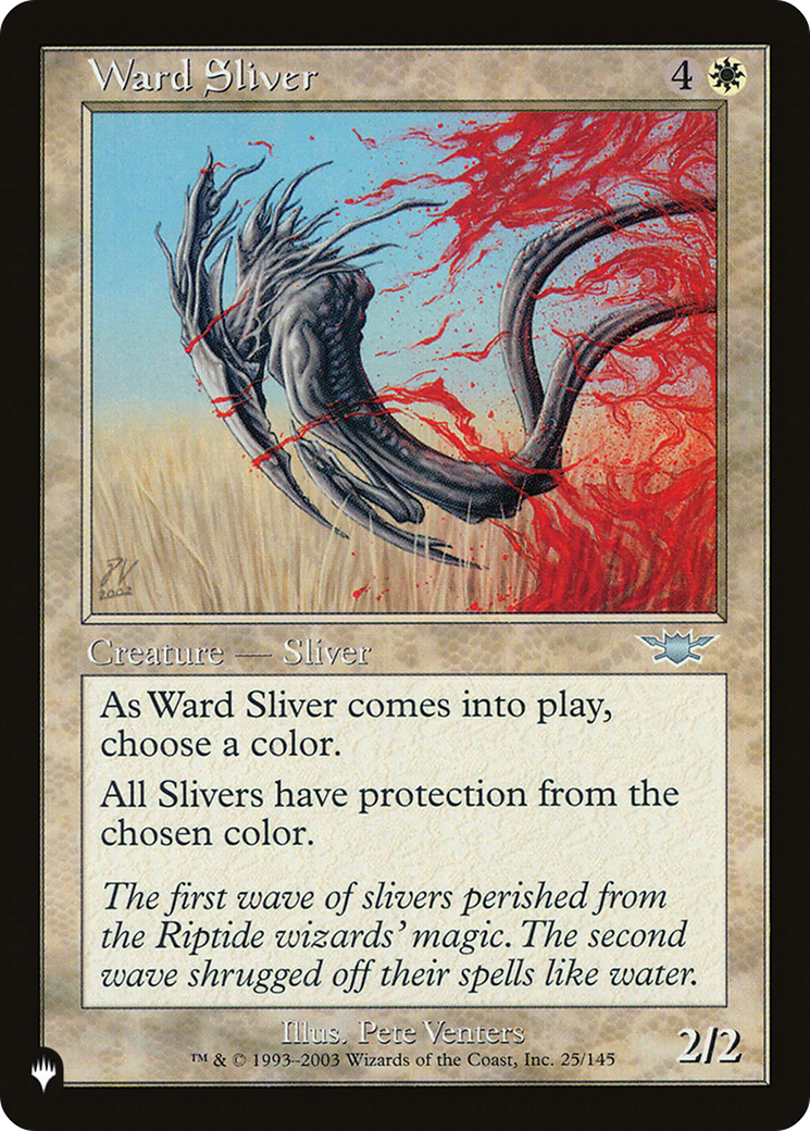 Ward Sliver [The List] | Cracking-Singles