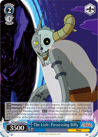 The Lich: Possessing Billy (AT/WX02-085 U) [Adventure Time] | Cracking-Singles