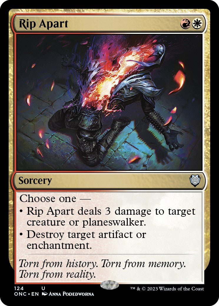 Rip Apart [Phyrexia: All Will Be One Commander] | Cracking-Singles