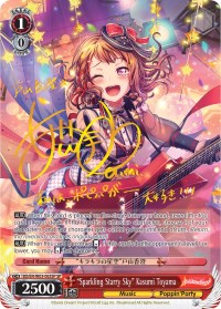 "Sparkling Starry Sky" Kasumi Toyama (BD/EN-W03-063SP SP) [BanG Dream! Girls Band Party! MULTI LIVE] | Cracking-Singles