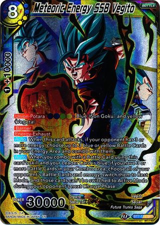Meteoric Energy SSB Vegito (SPR) (BT7-118) [Assault of the Saiyans] | Cracking-Singles
