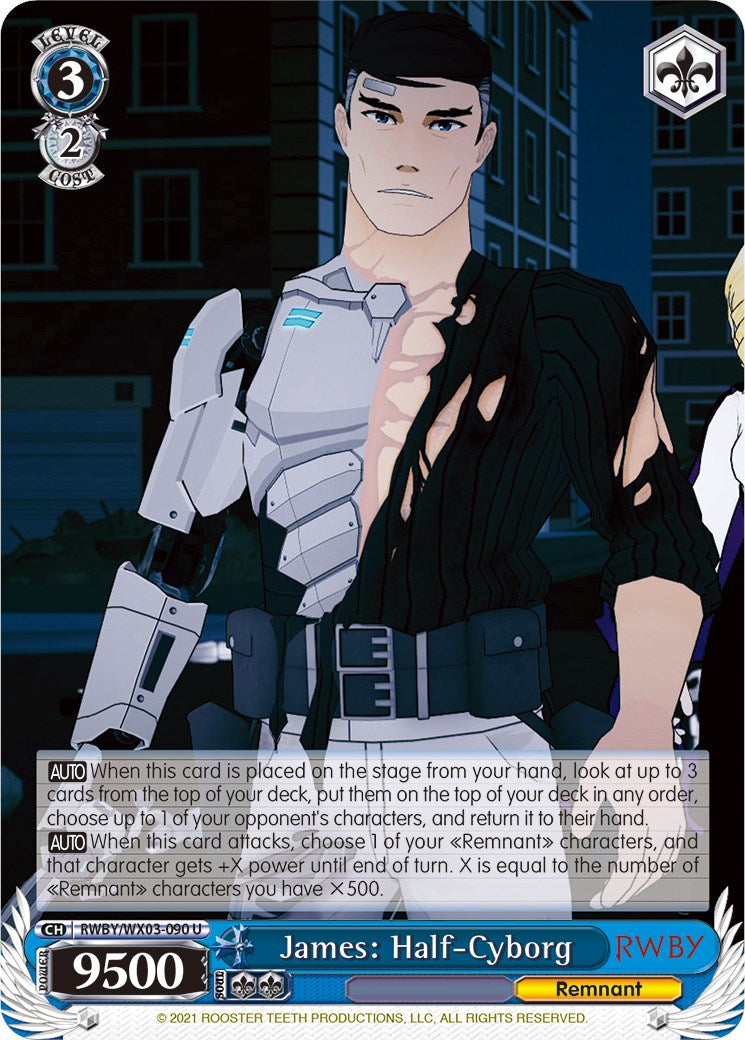 James: Half-Cyborg (RWBY/WX03-090 U) [RWBY] | Cracking-Singles