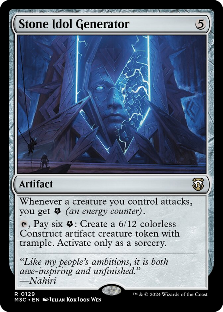 Stone Idol Generator [Modern Horizons 3 Commander] | Cracking-Singles