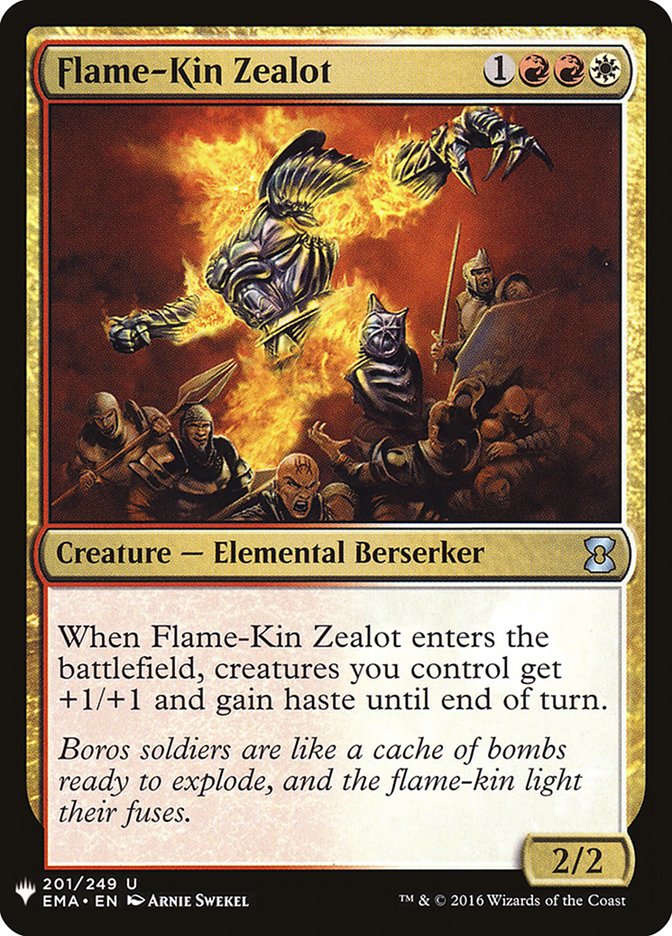 Flame-Kin Zealot [Mystery Booster] | Cracking-Singles