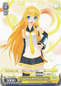 Kagamine Rin"Future Style" (PD/S22-E018 C) [Hatsune Miku -Project DIVA- f] | Cracking-Singles