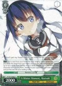 A Winter Moment, Akatsuki (KC/S31-E040 U) [KanColle, 2nd Fleet] | Cracking-Singles