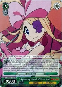 Spinning Wheel of Fate, Nui (KLK/S27-E022 RR) [KILL la KILL] | Cracking-Singles