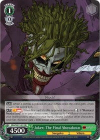 Joker: The Final Showdown (BNJ/SX01-001 RR) [Batman Ninja] | Cracking-Singles