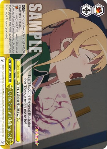 And the Rivals Will Challenge God [Saekano How to Raise a Boring Girlfriend. flat] | Cracking-Singles