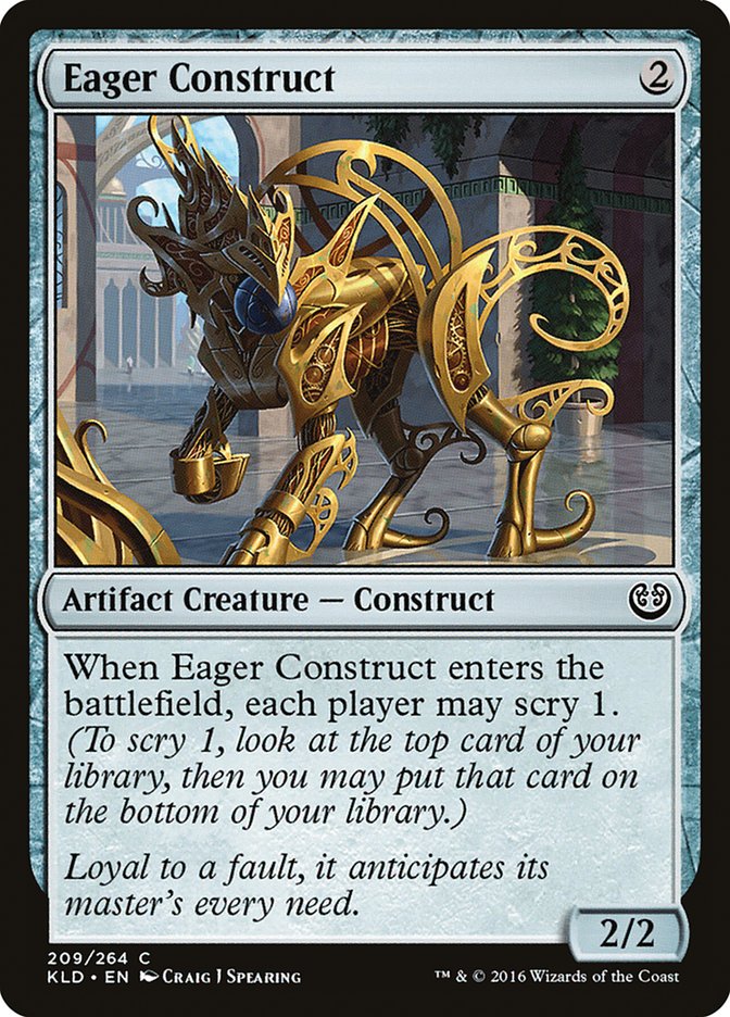 Eager Construct [Kaladesh] | Cracking-Singles