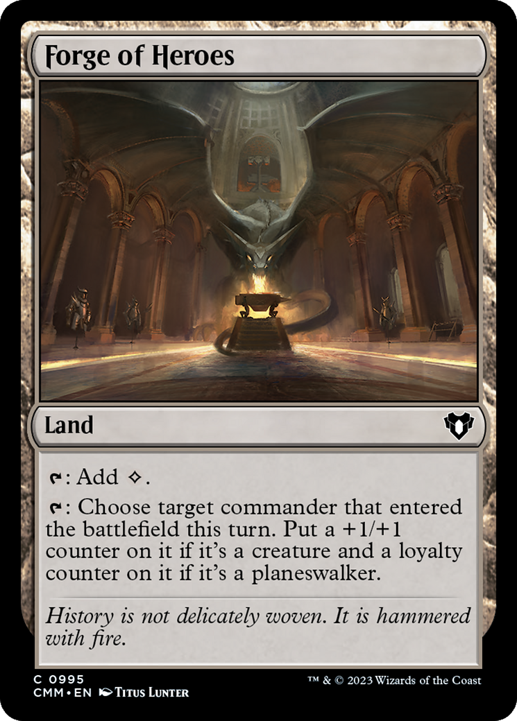 Forge of Heroes [Commander Masters] | Cracking-Singles