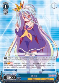 Shiro (NGL/S58-TE14 TD) [No Game No Life] | Cracking-Singles