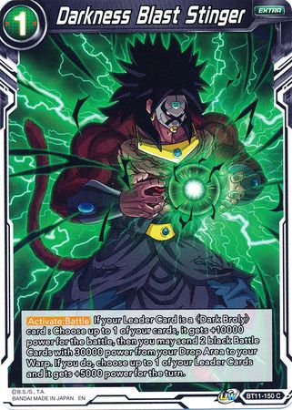 Darkness Blast Stinger (BT11-150) [Vermilion Bloodline] | Cracking-Singles