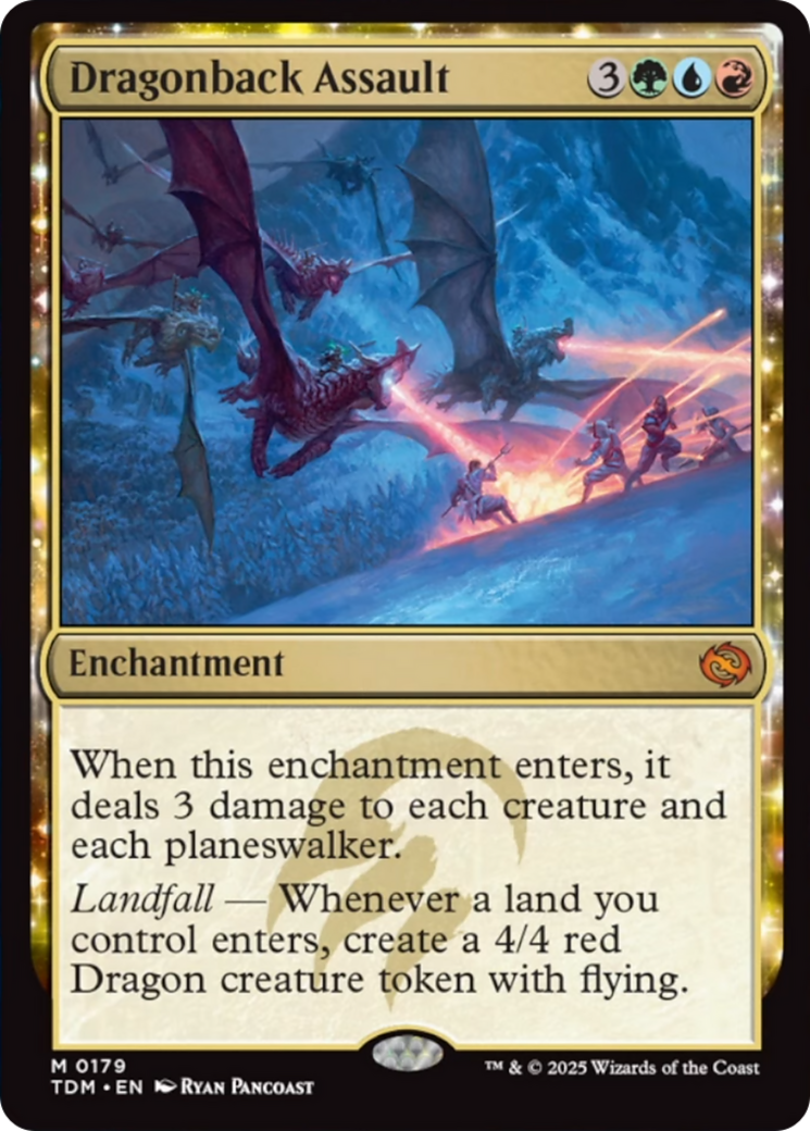 Dragonback Assault [Tarkir: Dragonstorm] | Cracking-Singles