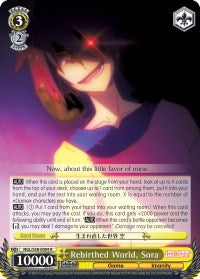 Rebirthed World, Sora (NGL/S58-E004 R) [No Game No Life] | Cracking-Singles