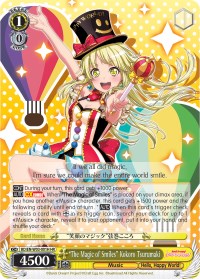 "The Magic of Smiles" Kokoro Tsurumaki (BD/EN-W03-001H HR) [BanG Dream! Girls Band Party! MULTI LIVE] | Cracking-Singles