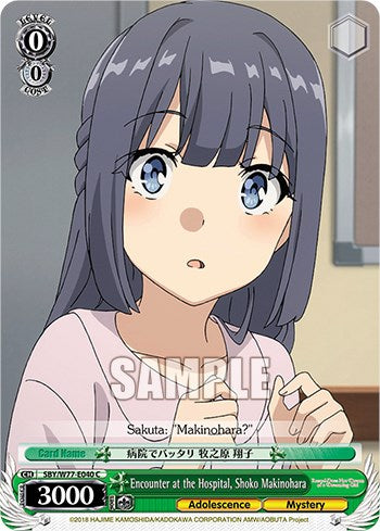 Encounter at the Hospital, Shoko Makinohara [Rascal Does Not Dream of a Dreaming Girl] | Cracking-Singles