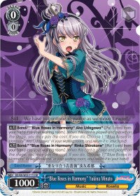 "Blue Roses in Harmony" Yukina Minato (BD/EN-W03-111S SR) [BanG Dream! Girls Band Party! MULTI LIVE] | Cracking-Singles