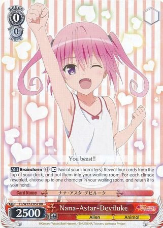 Nana-Astar-Deviluke (TL/W37-E057 RR) [To Loveru Darkness 2nd] | Cracking-Singles