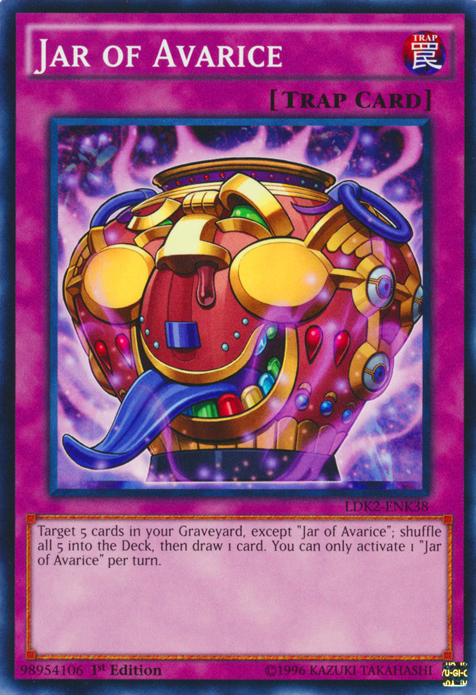 Jar of Avarice [LDK2-ENK38] Common | Cracking-Singles
