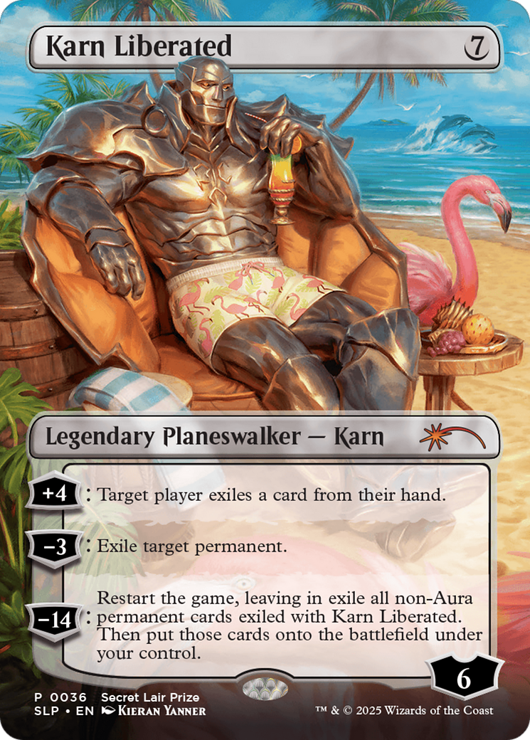 Karn Liberated [Secret Lair Showdown] | Cracking-Singles