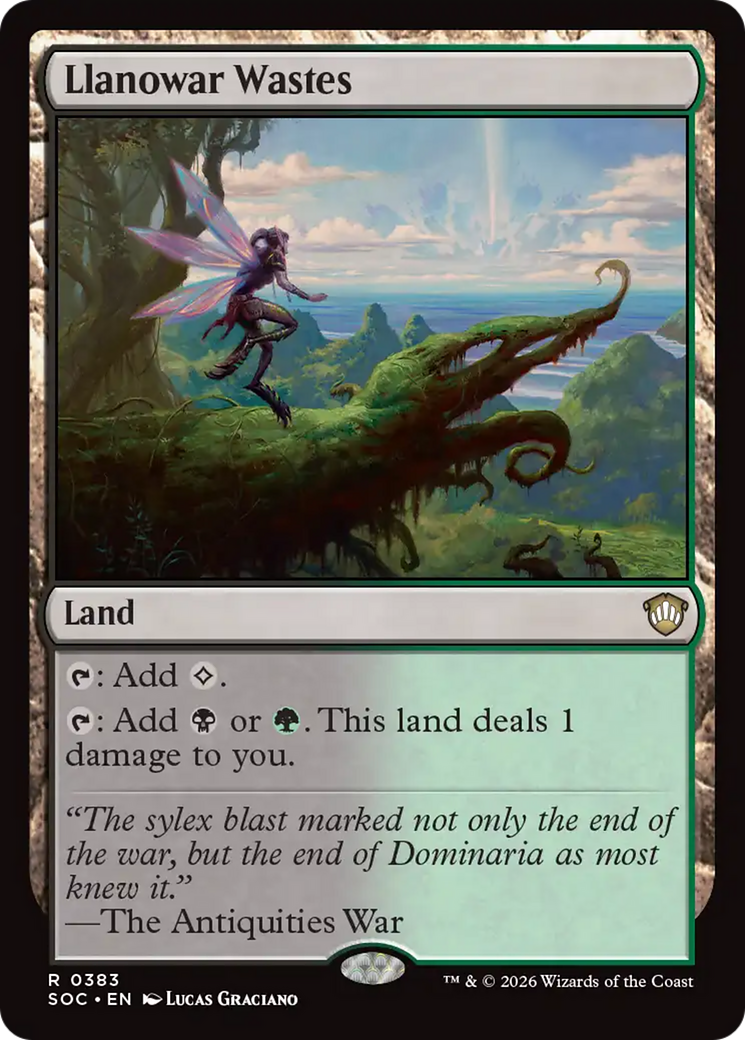 Llanowar Wastes [Secrets of Strixhaven Commander] | Cracking-Singles