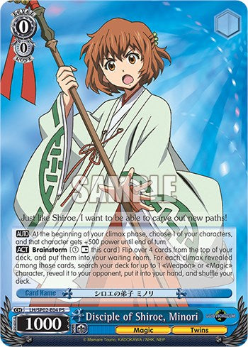Disciple of Shiroe, Minori [Log Horizon Power Up Set] | Cracking-Singles