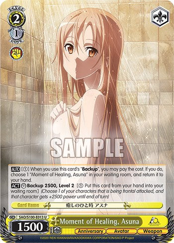 Moment of Healing, Asuna [Sword Art Online Animation 10th Anniversary] | Cracking-Singles