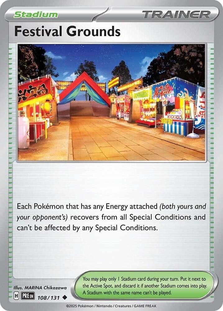 Festival Grounds (108/131) [Scarlet & Violet: Prismatic Evolutions] | Cracking-Singles