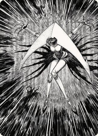Elesh Norn, Mother of Machines 2 Art Card [Phyrexia: All Will Be One Art Series] | Cracking-Singles