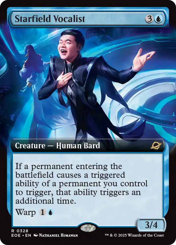 Starfield Vocalist (Extended Art) [Edge of Eternities] | Cracking-Singles