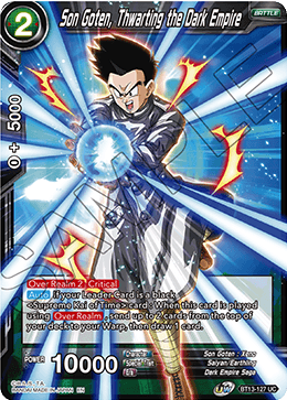 Son Goten, Thwarting the Dark Empire (Uncommon) (BT13-127) [Supreme Rivalry] | Cracking-Singles