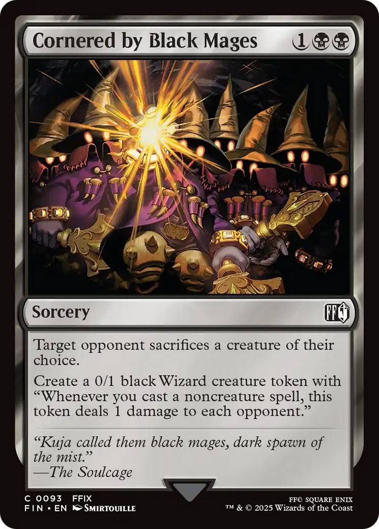 Cornered by Black Mages [FINAL FANTASY] | Cracking-Singles