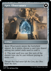 Eye of Ojer Taq // Apex Observatory [The Lost Caverns of Ixalan Commander] | Cracking-Singles