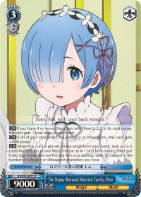 The Happy Roswaal Mansion Family, Rem (RZ/S55-E071 R) [Re:ZERO Vol.2] | Cracking-Singles