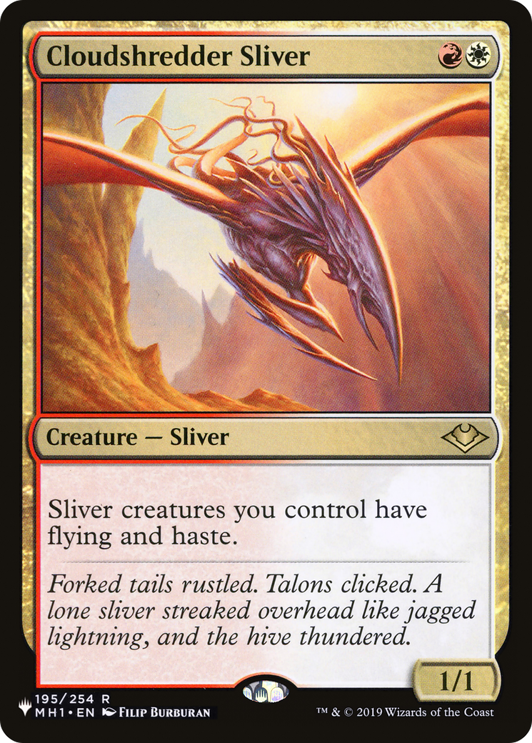 Cloudshredder Sliver (MH1) [The List] | Cracking-Singles
