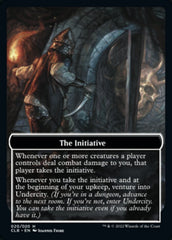 The Initiative // Undercity Double-Sided Token [Commander Legends: Battle for Baldur's Gate Tokens] | Cracking-Singles