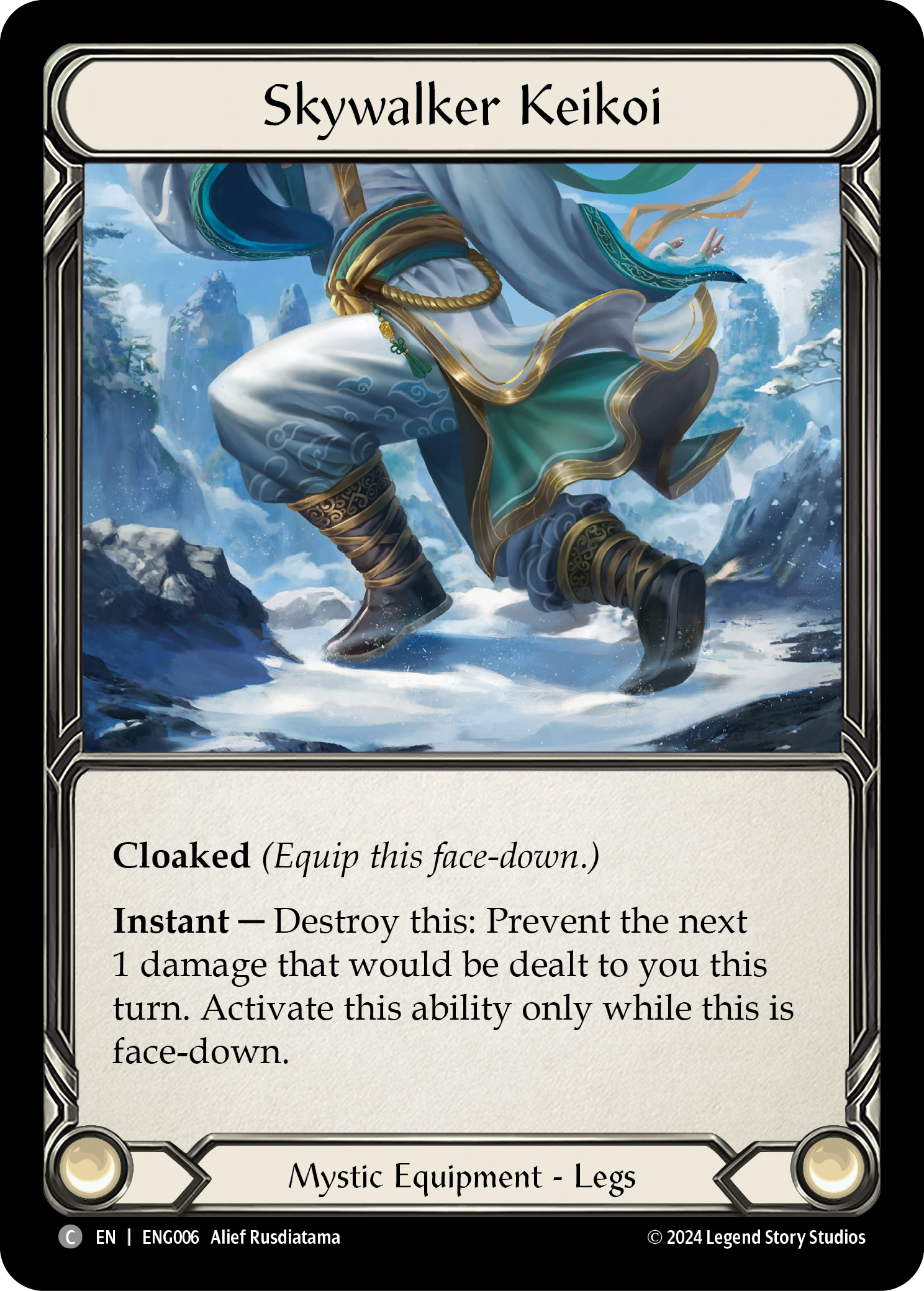 Skywalker Keikoi [ENG006] (Part the Mistveil Enigma Blitz Deck) | Cracking-Singles