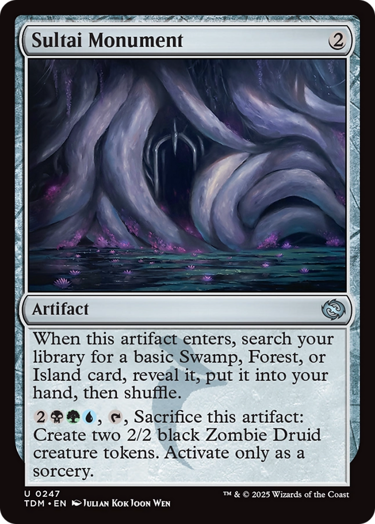 Sultai Monument [Tarkir: Dragonstorm] | Cracking-Singles