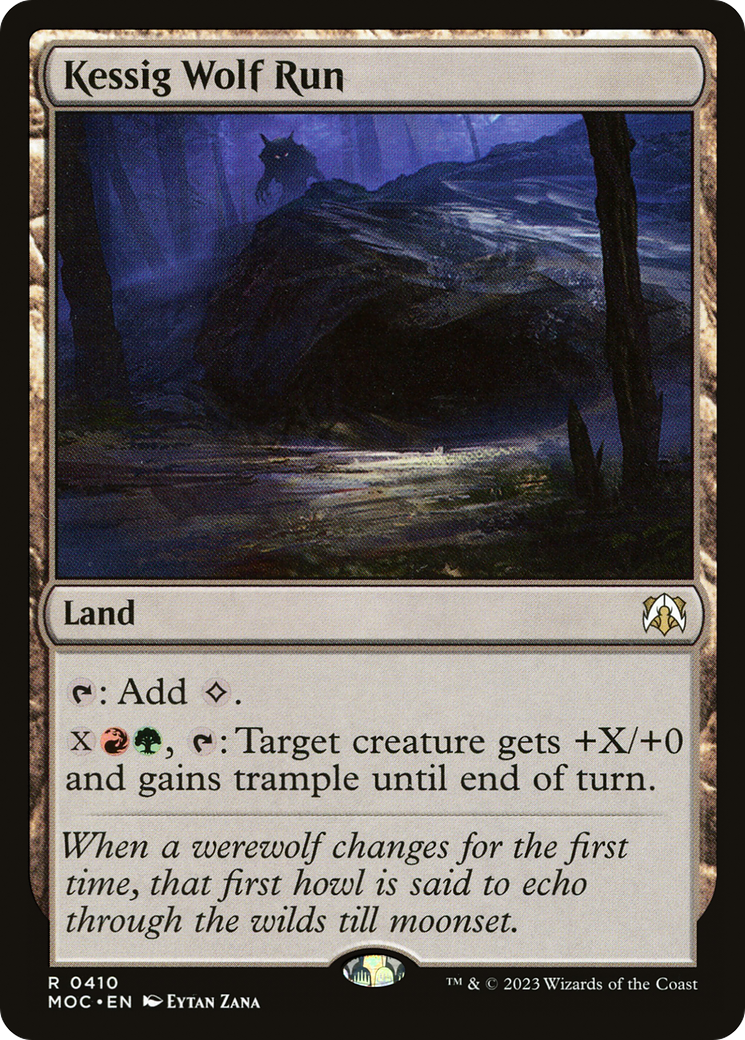 Kessig Wolf Run [March of the Machine Commander] | Cracking-Singles