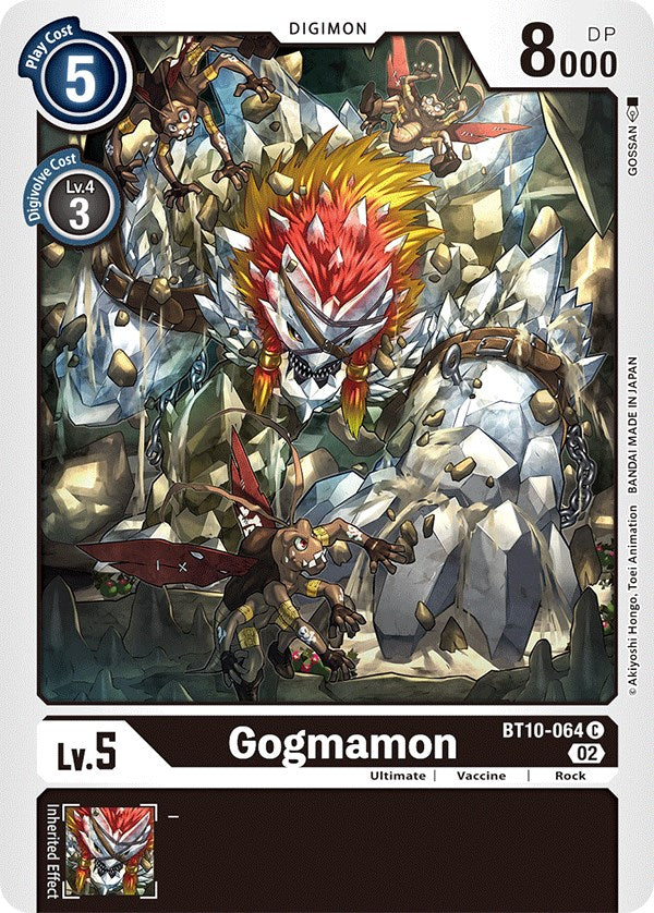 Gogmamon [BT10-064] [Xros Encounter] | Cracking-Singles