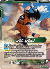 Son Goku // Son Goku, Destined Confrontation (BT15-061) [Saiyan Showdown] | Cracking-Singles
