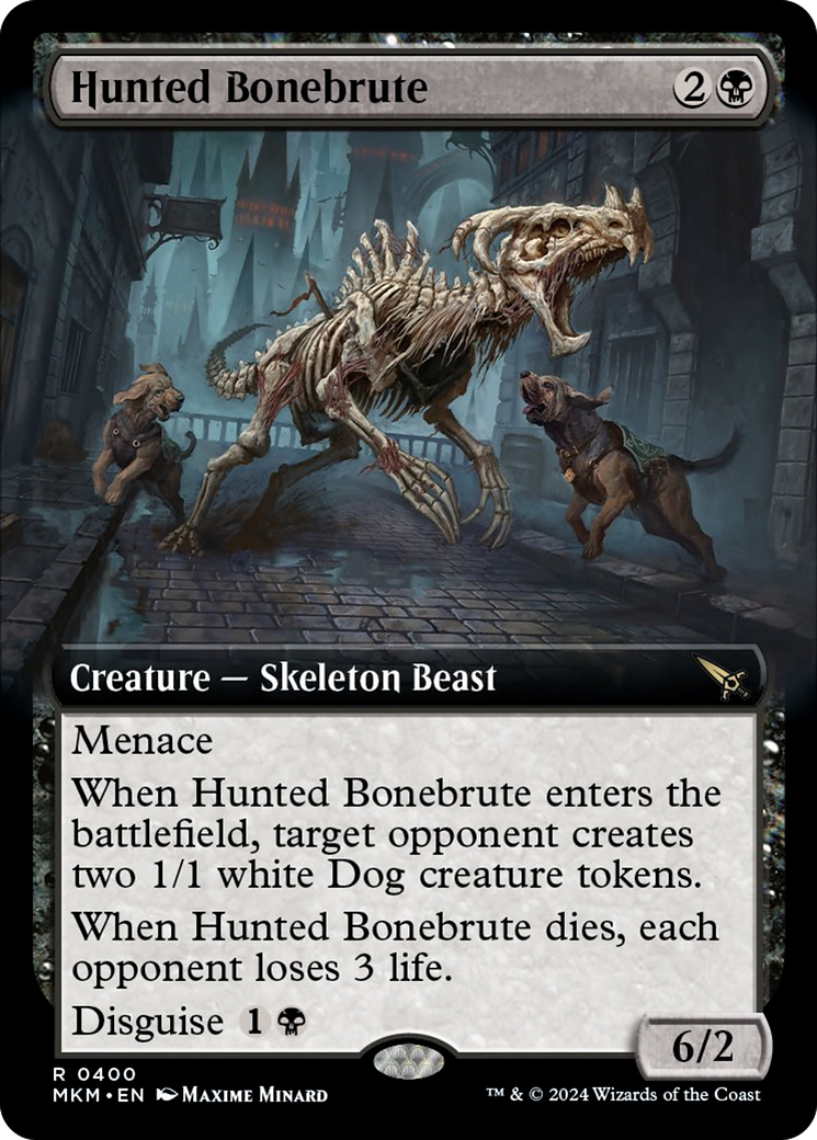 Hunted Bonebrute (Extended Art) [Murders at Karlov Manor] | Cracking-Singles