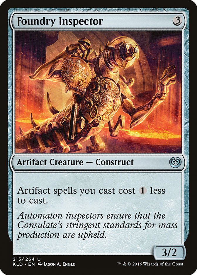 Foundry Inspector [Kaladesh] | Cracking-Singles