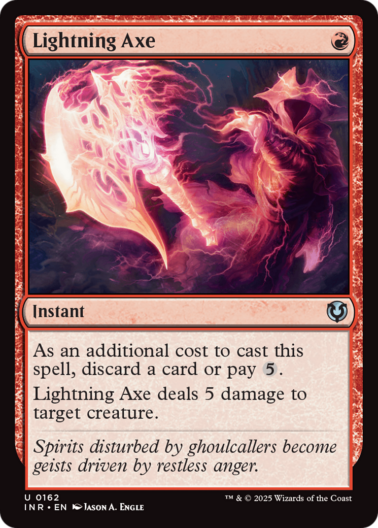 Lightning Axe [Innistrad Remastered] | Cracking-Singles