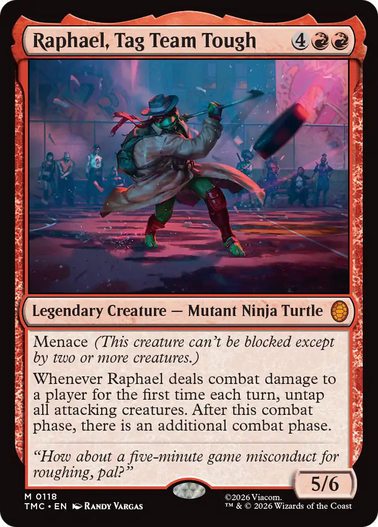 Raphael, Tag Team Tough [Teenage Mutant Ninja Turtles Commander] | Cracking-Singles