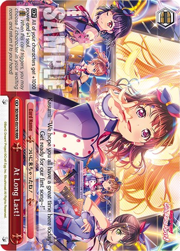 At Long Last! [BanG Dream! Girls Band Party! 5th Anniversary] | Cracking-Singles